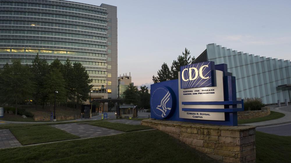 Image: Centers for Disease Control and Prevention announce first Ebola case diagnosed in the USA.