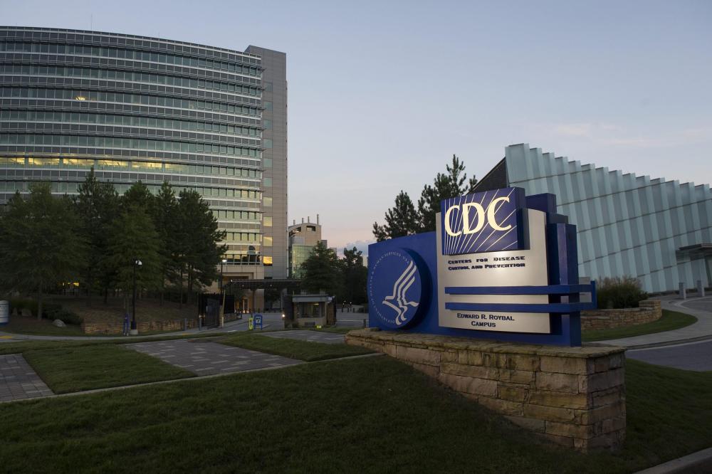 Image: Centers for Disease Control and Prevention announce first Ebola case diagnosed in the USA.