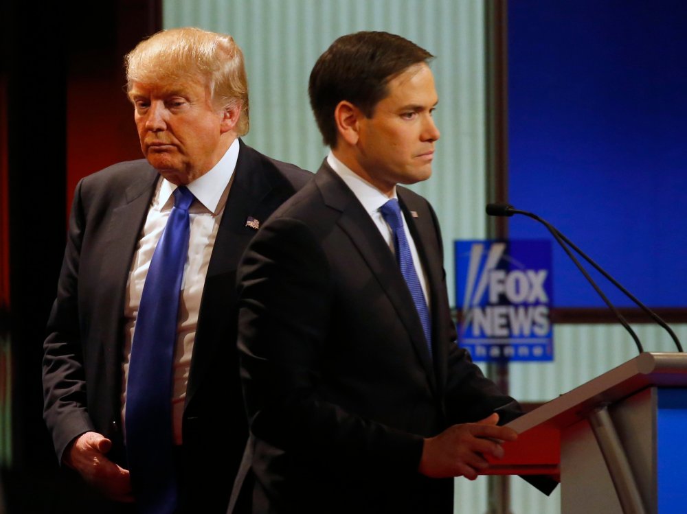Image: Donald Trump, Marco Rubio