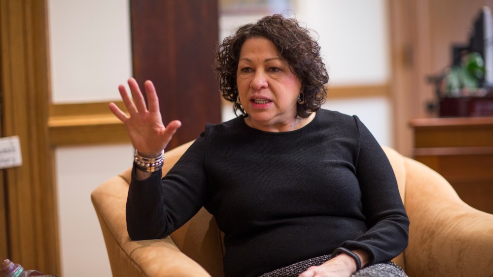 Portrait of Supreme Court Justice Sotomayor