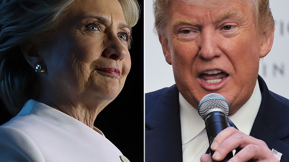 Image: Donald Trump and Hillary Clinton