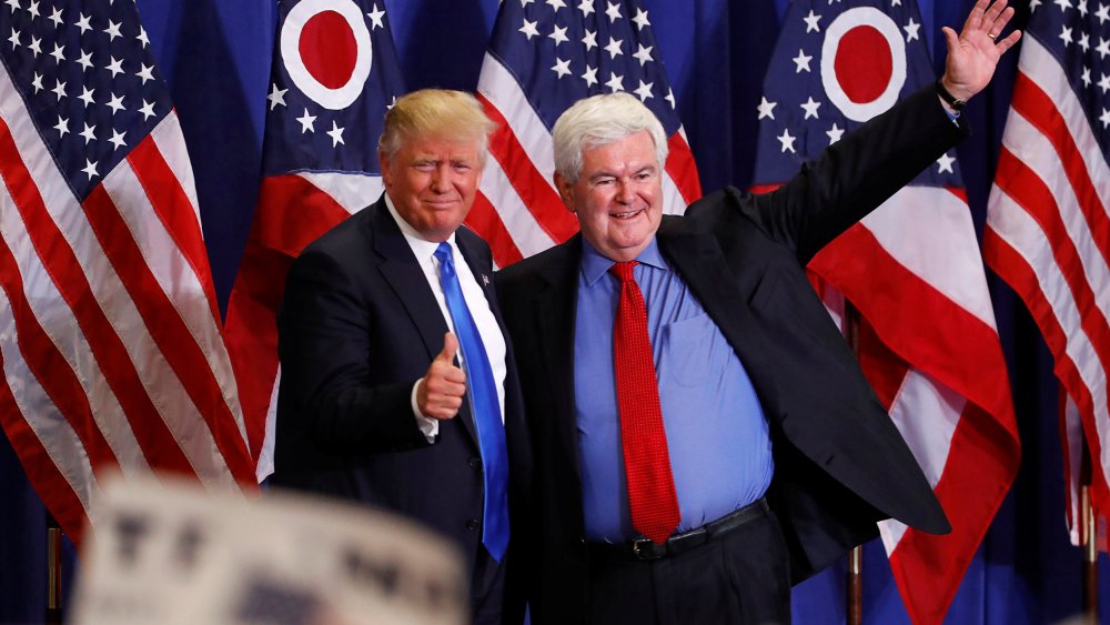 Image: Donald Trump and Newt Gingrich
