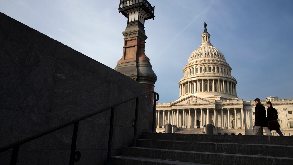 Image: The Capitol is seen in Washington on Jan. 3, 2018.