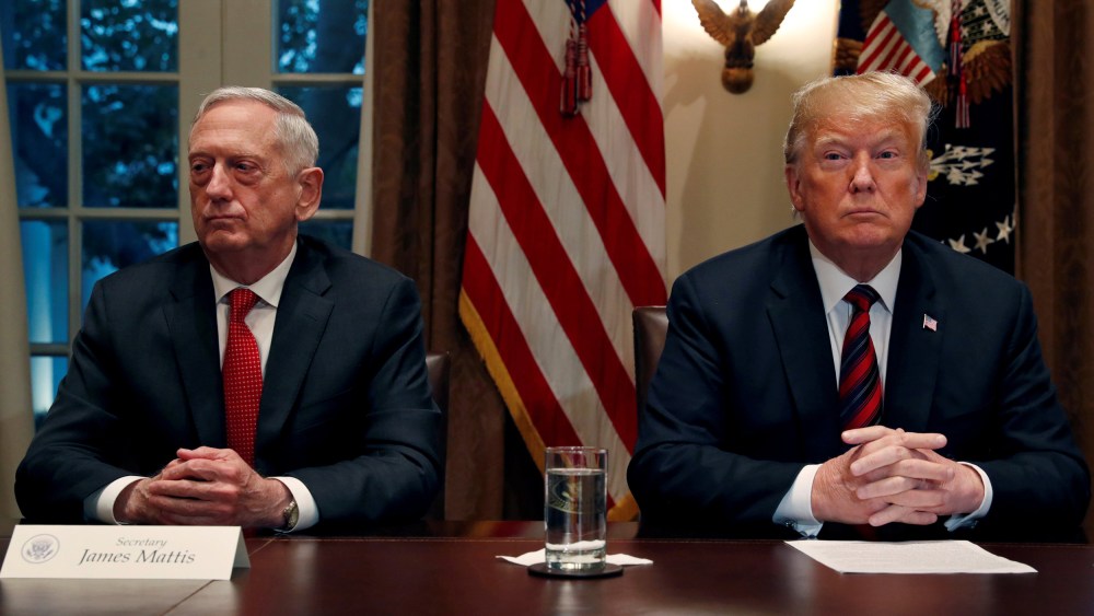 Image: Donald Trump James Mattis