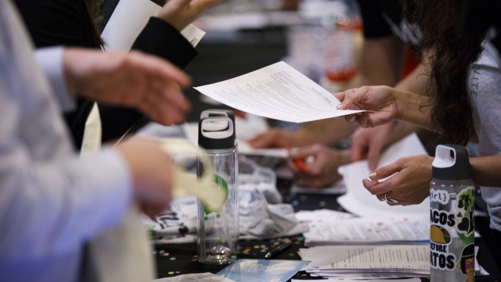 Inside A TechFair LA Career Fair Ahead Of Initial Jobless Claims
