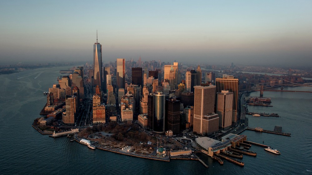 Image: Lower Manhattan in New York on Dec. 3, 2013.