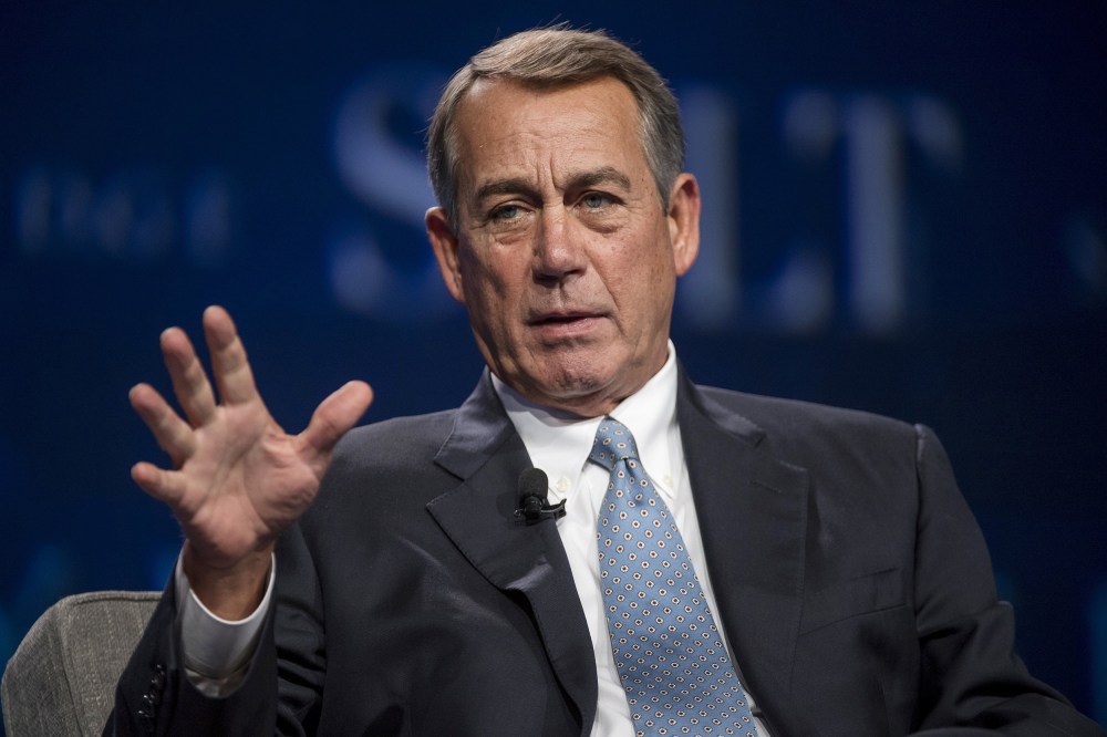 Image: John Boehner, Key Speakers At The 2016 SALT Conference