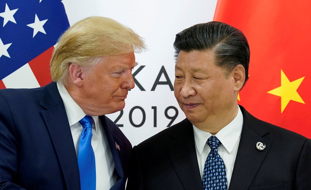 Image: Trump meets Xi at the G20 leaders summit in Osaka, Japan