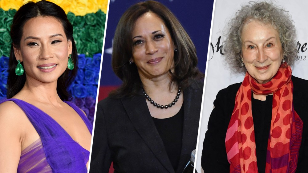 Image: Lucy Lui Kamala Harris Margaret Atwood