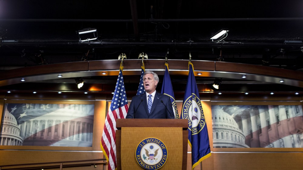 Image: House Minority Leader Kevin McCarthy