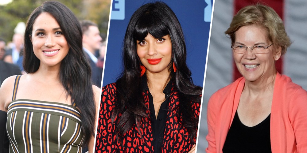 Image: Meghan Markle, Jameela Jamil, Elizabeth Warren