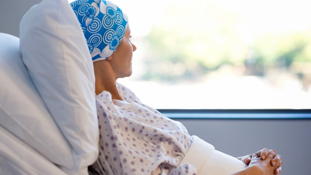 Image: Cancer patient resting