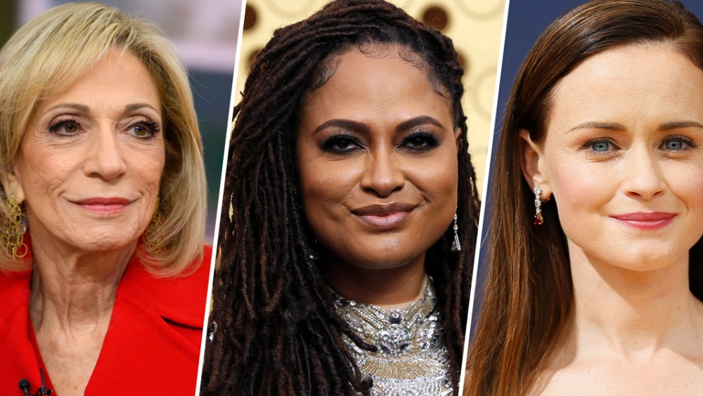 Image: Andrea Mitchell, Ava Duvernay, Alexis Bledel
