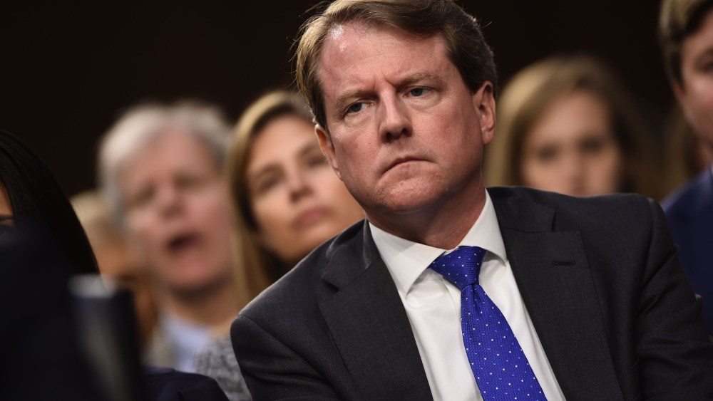 Image: FILES-US-POLITICS-INVESTIGATION-MCGAHN