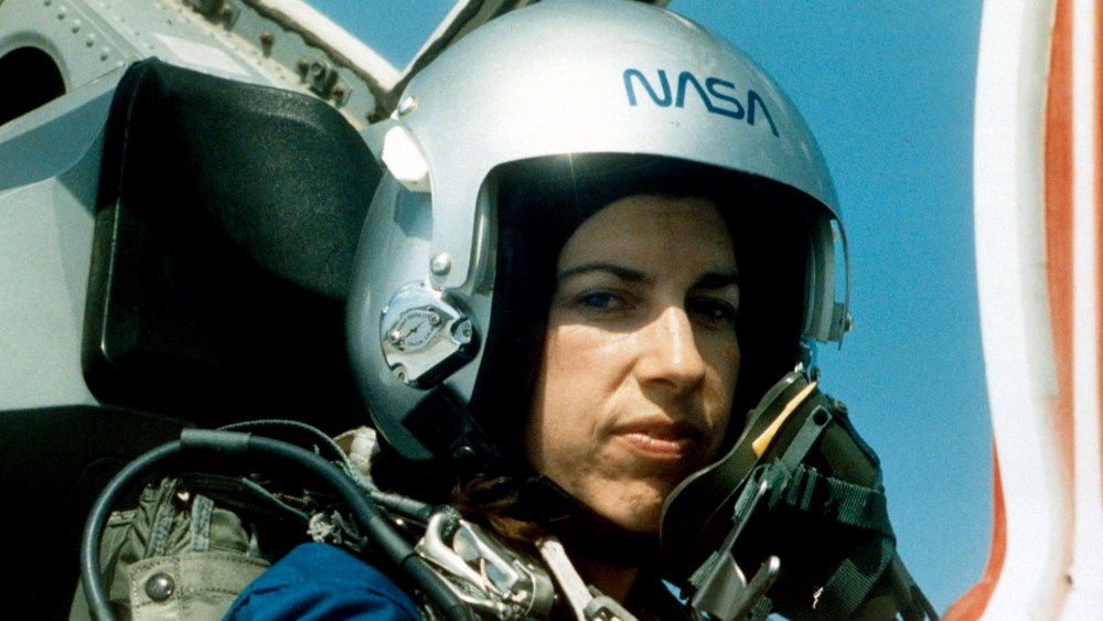 Image: NASA Astronaut Ellen Ochoa during training at Vance Air Force Base in Houston in 1993.