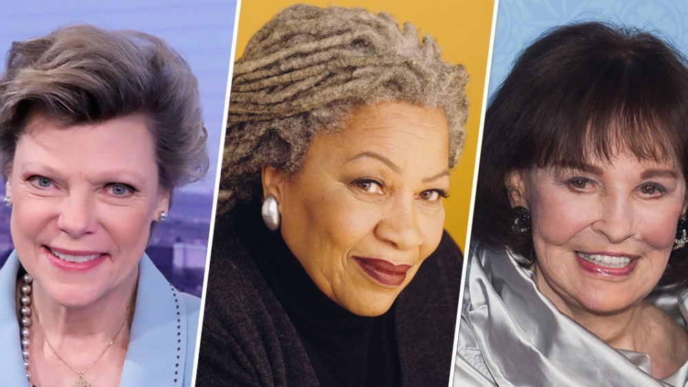 Image: Cokie Roberts, Toni Morrison. Gloria Vanderbilt