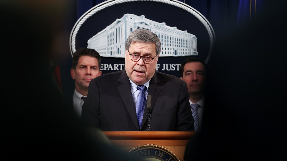 Image: Attorney General Barr Announces Findings Into Pensacola Naval Base Shooting