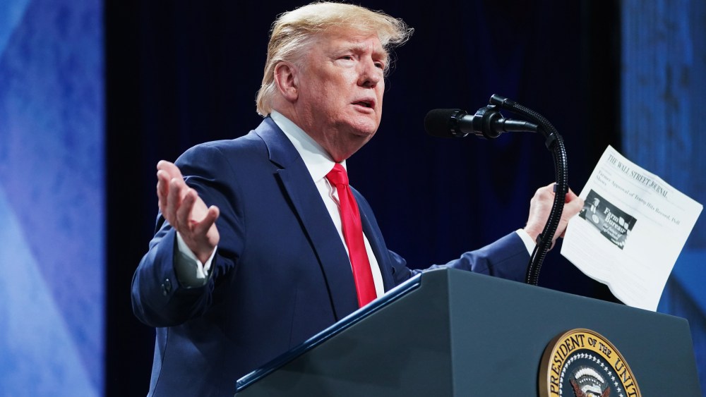Image: U.S. President Trump speaks at the American Farm Bureau Federation Annual Convention and Trade Show in Austin