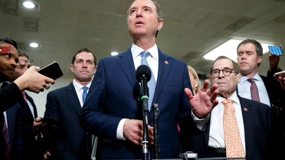 Image: Adam Schiff, Jerrold Nadler