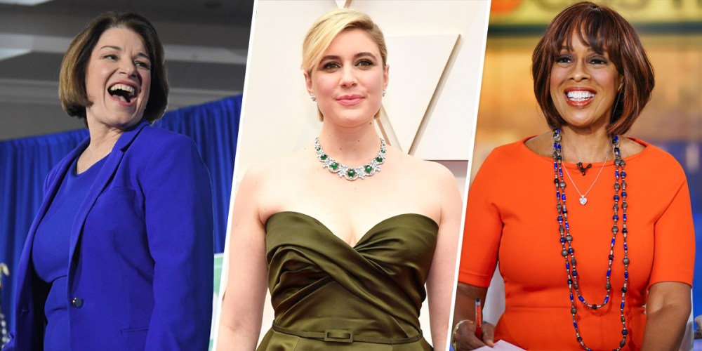 Amy Klobuchar, Greta Gerwig, Gayle King