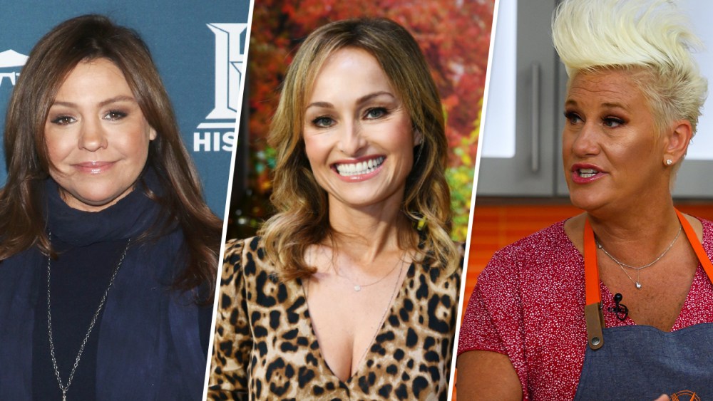 Image: Rachael Ray, Giada de Laurentiis and Anne Burrell.