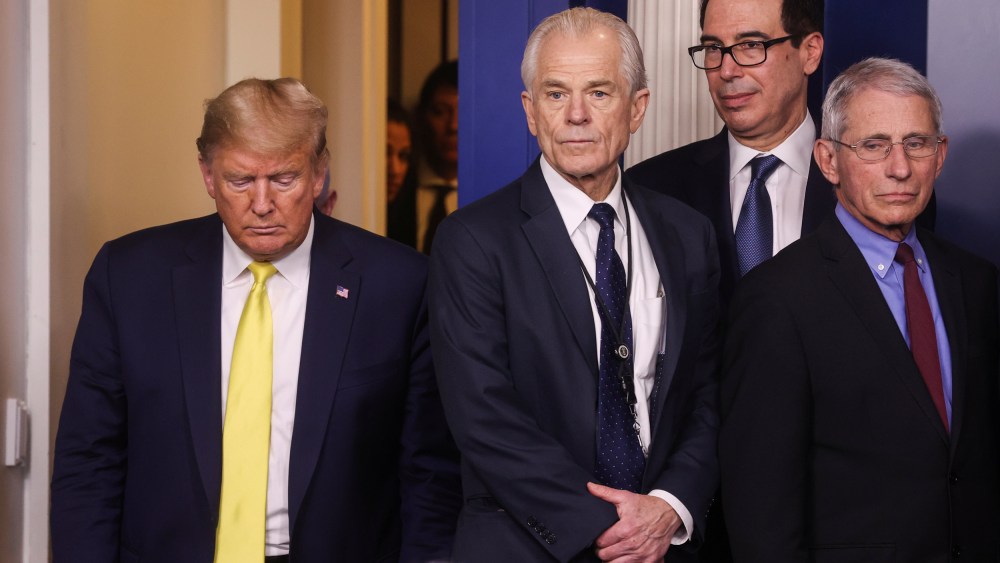 Image: Donald Trump Peter Navarro