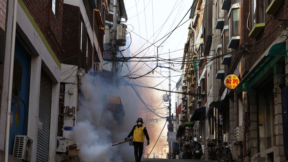 Concern In South Korea As The Coronavirus Continue To Spread