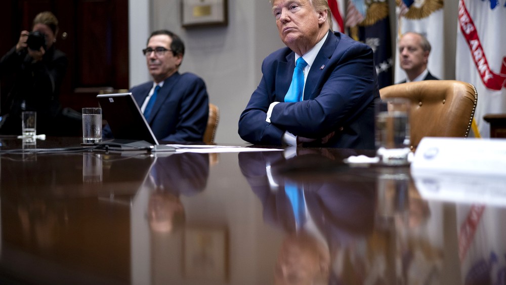 Image: President Trump Participates In America CARES: Small Business Relief Update