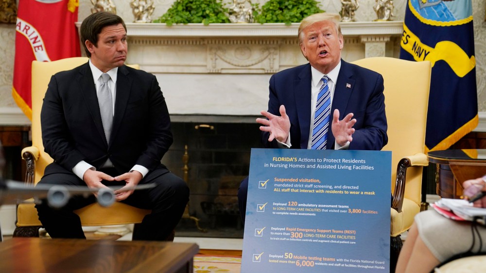 Image: Donald Trump, Ron DeSantis