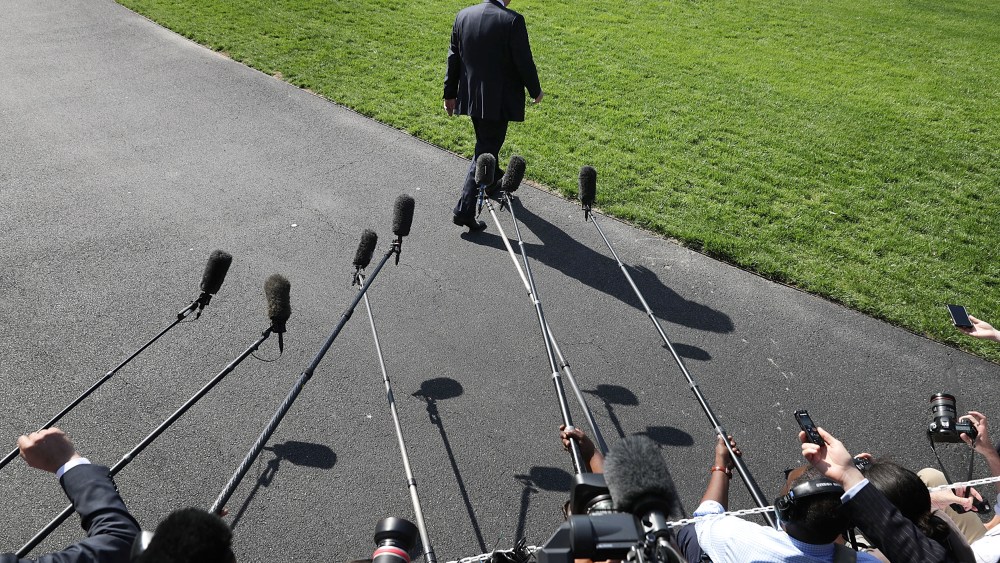 Image: President Trump Departs White House For Annapolis