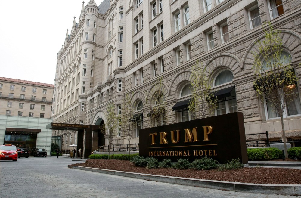 Image: The Trump International Hotel in Washington