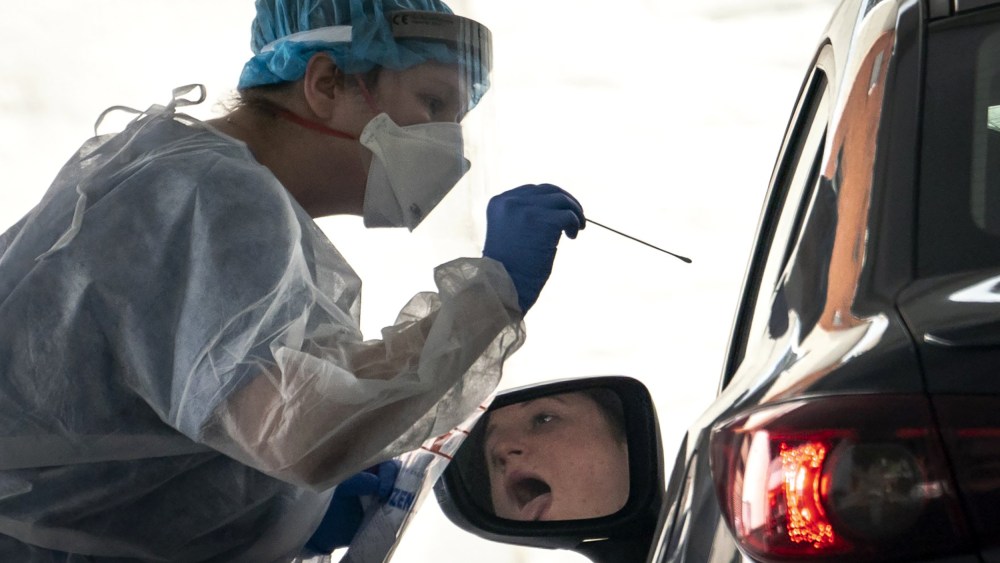 Image: Washington DC Area Sees Highest Rate Of COVID-19 Infections In U.S.