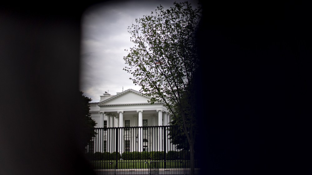 Image; White House exterior, President Trump Says He May Reschedule G7 Meeting for Camp David
