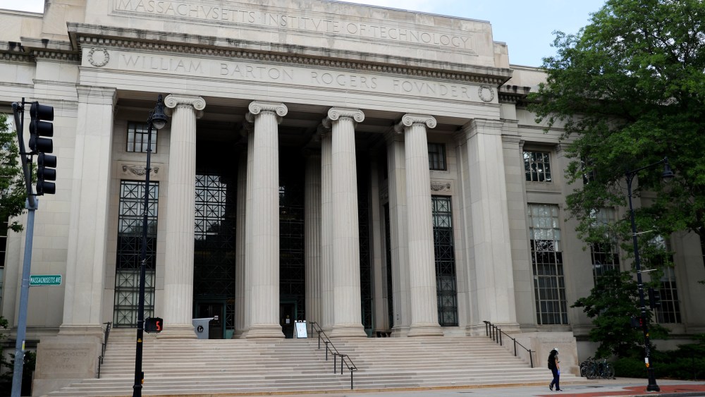 A view of the campus of Massachusetts Institute of Technology on July 08, 2020 in Cambridge, Mass.