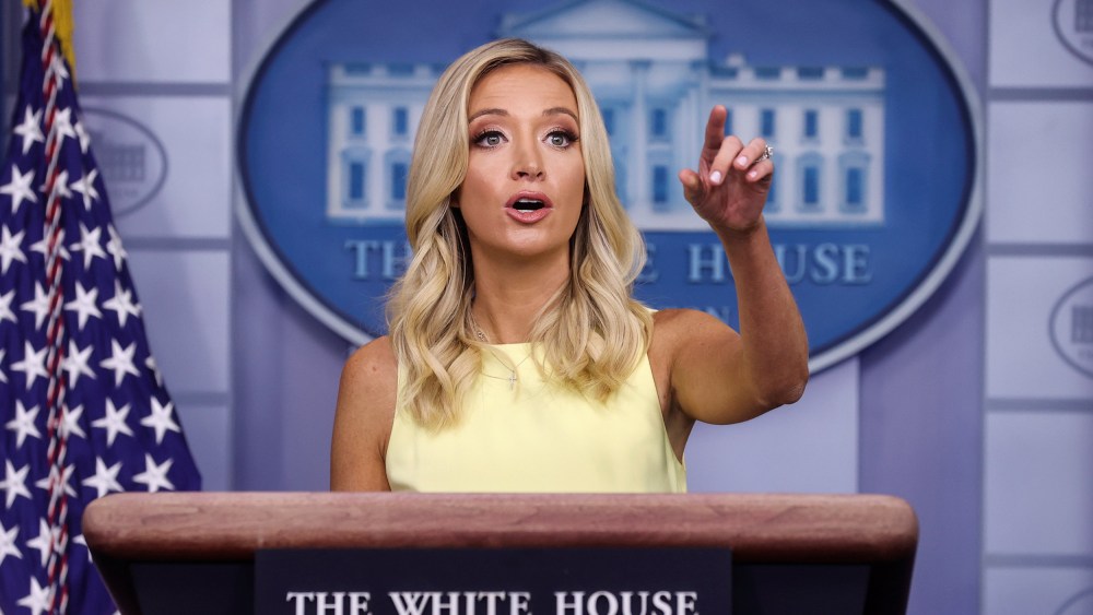 Image: White House Press Secretary McEnany holds daily briefing at the White House in Washington