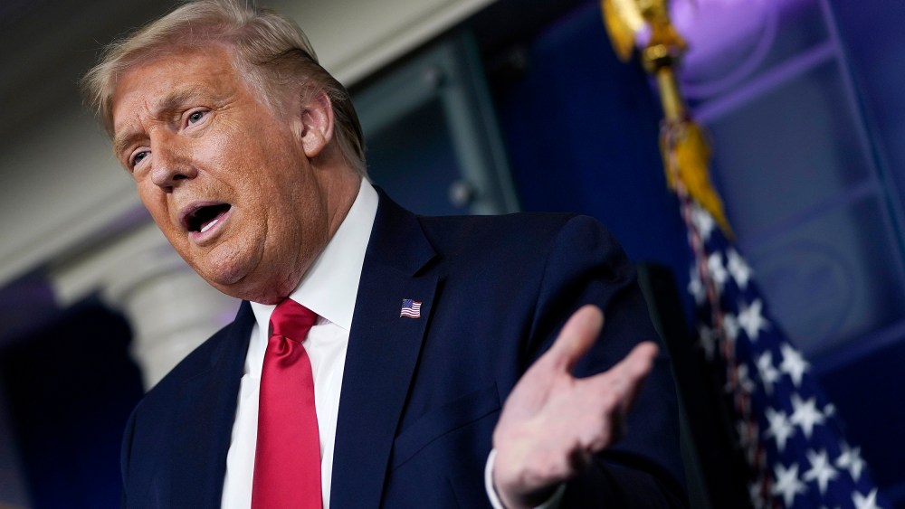 Image: President Trump Holds Briefing At White House