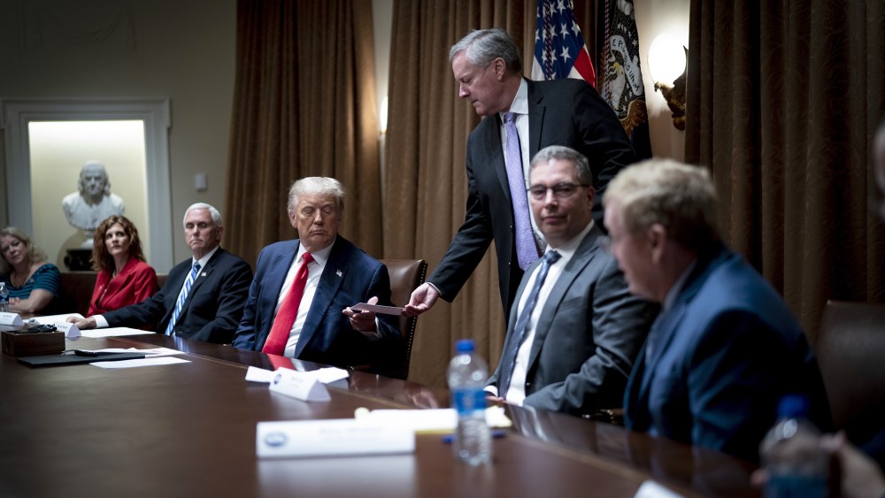 Image: President Trump Meets With US Tech Workers And Signs Executive Order On Hiring American