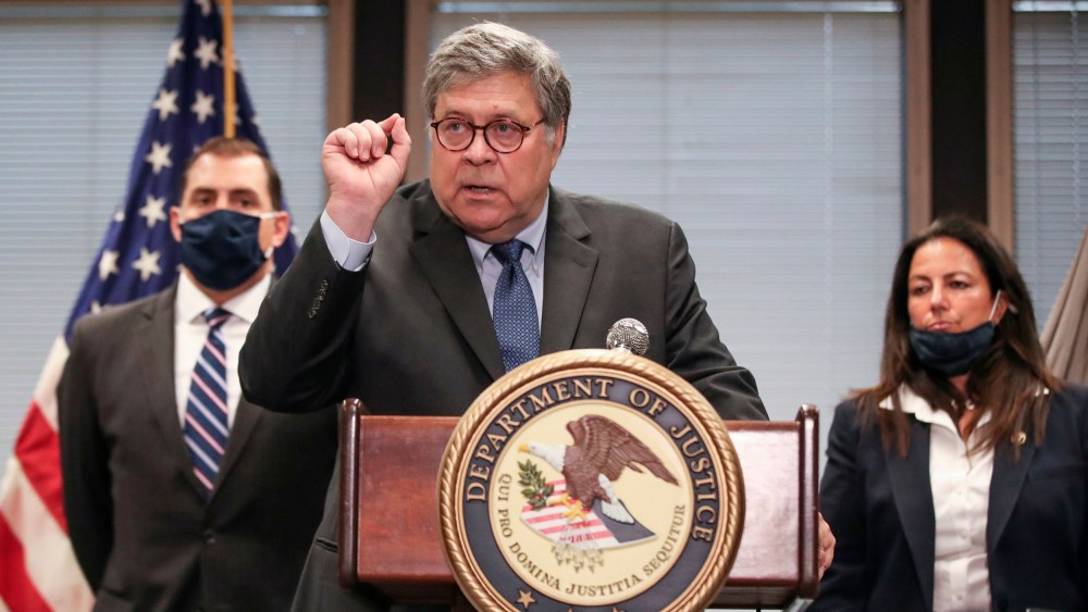 Image: US-POLITICS-JUSTICE-BARR