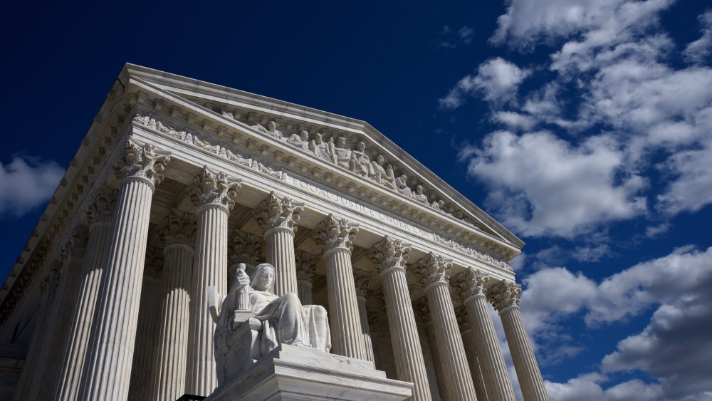 Image: The U.S. Supreme Court Building in Washington, D.C., is the seat of the Supreme Court of the United States and the Judicial Branch of government.