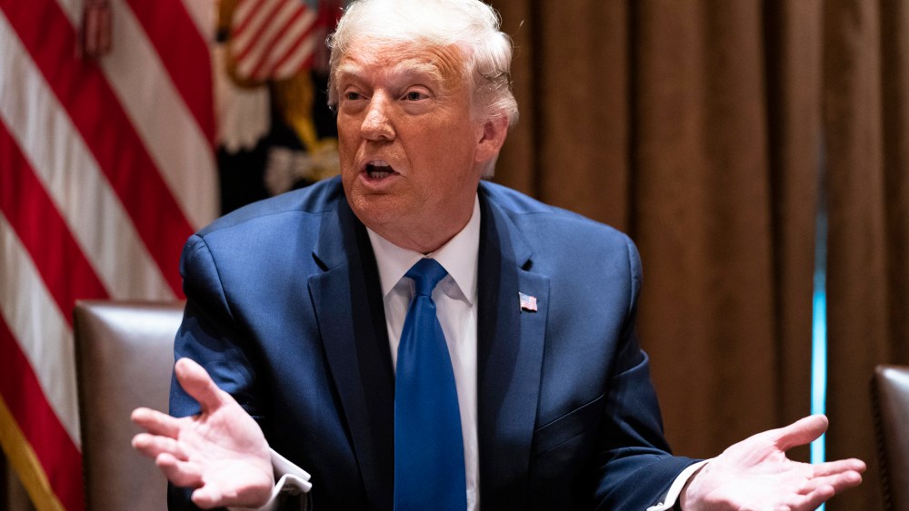 Image: Donald Trump, William Barr