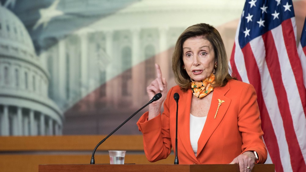 Image: Speaker Pelosi Holds Her Weekly News Conference On Capitol Hill