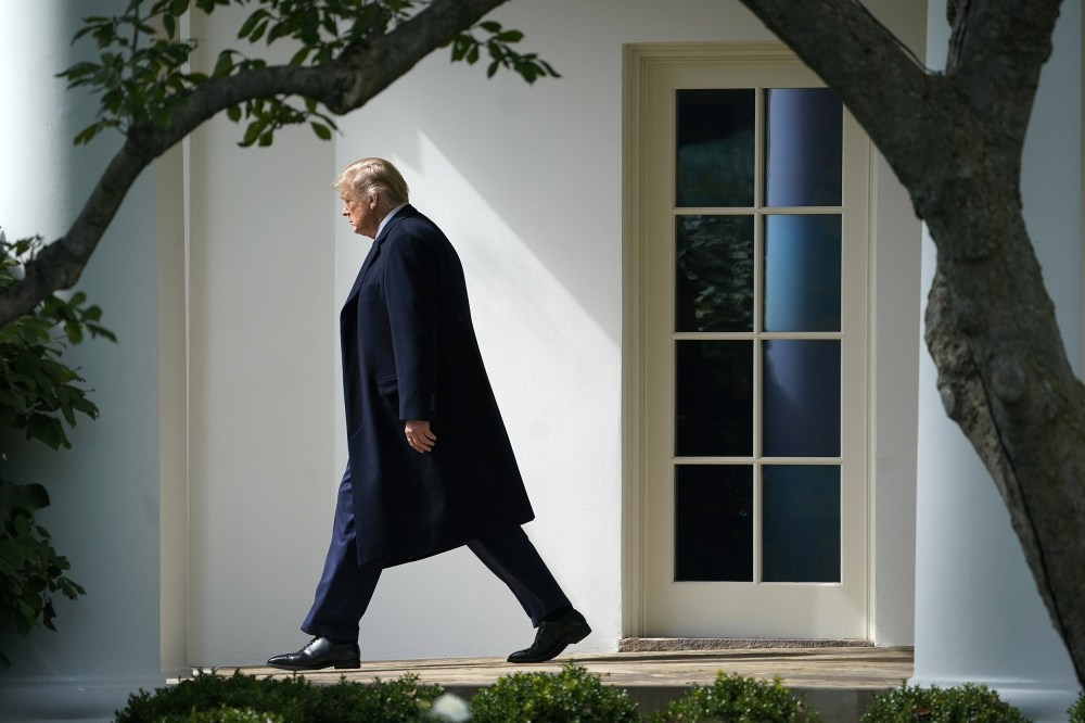 Image: President Trump Departs White House For New Jersey
