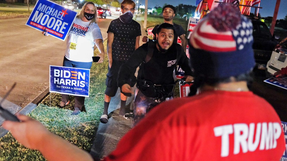 Image: 2020 U.S. presidential election in Texas