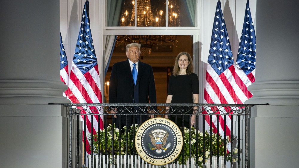 Swearing In Of Supreme Court Associate Justice Amy Coney Barrett