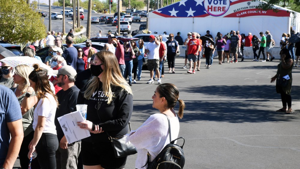 Image: Early Votes Begins In Nevada Ahead Of 2020 Election
