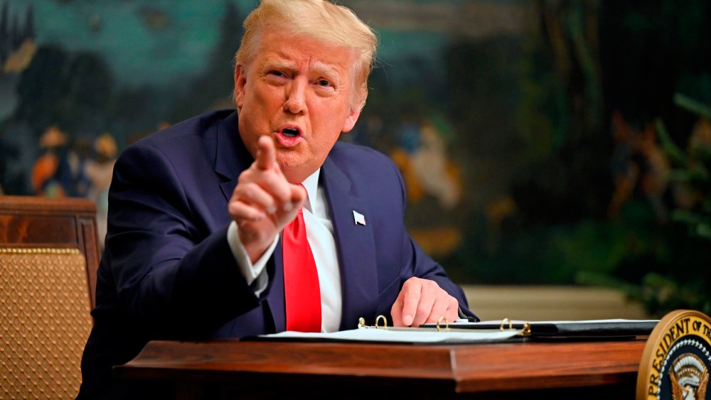 Image: US-POLITICS-TRUMP-THANKSGIVING