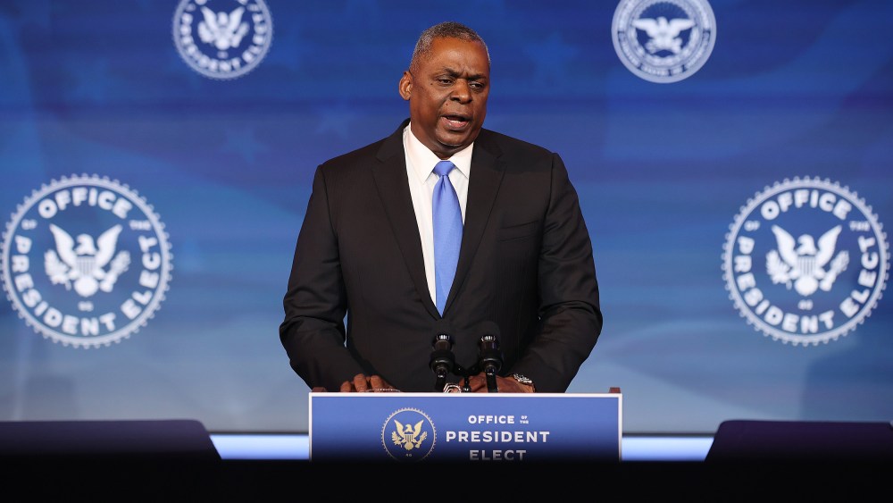 Image: President-Elect Biden Introduces Nominee For Secretary Of Defense General Lloyd Austin