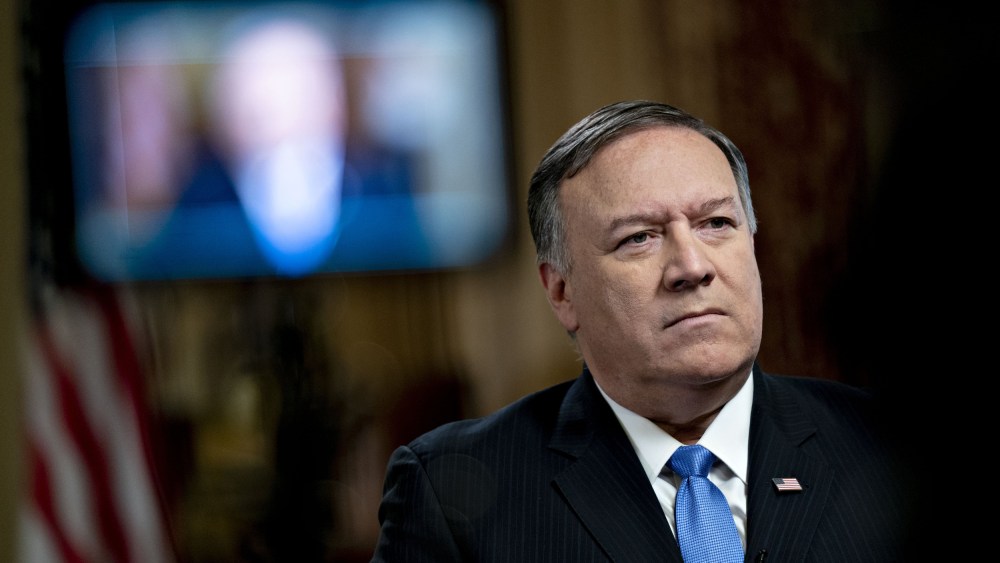 Image: Secretary Of State Mike Pompeo Interview