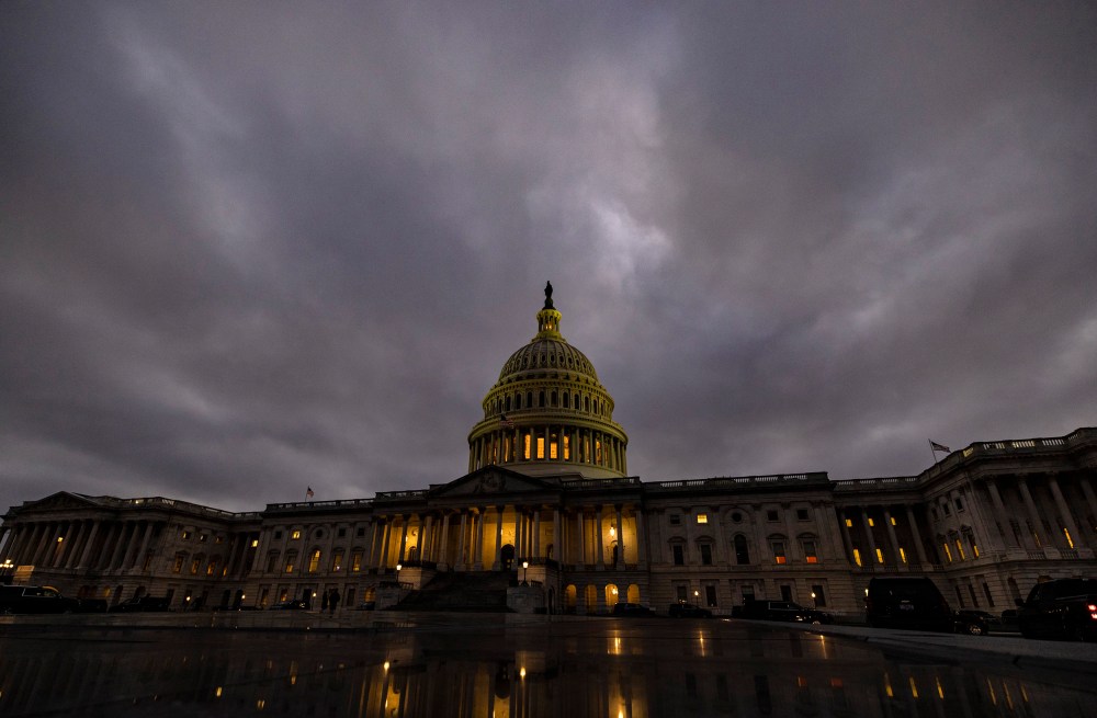 Image: Lawmakers Continue Work On Coronavirus Relief Deal And Omnibus Spending Package