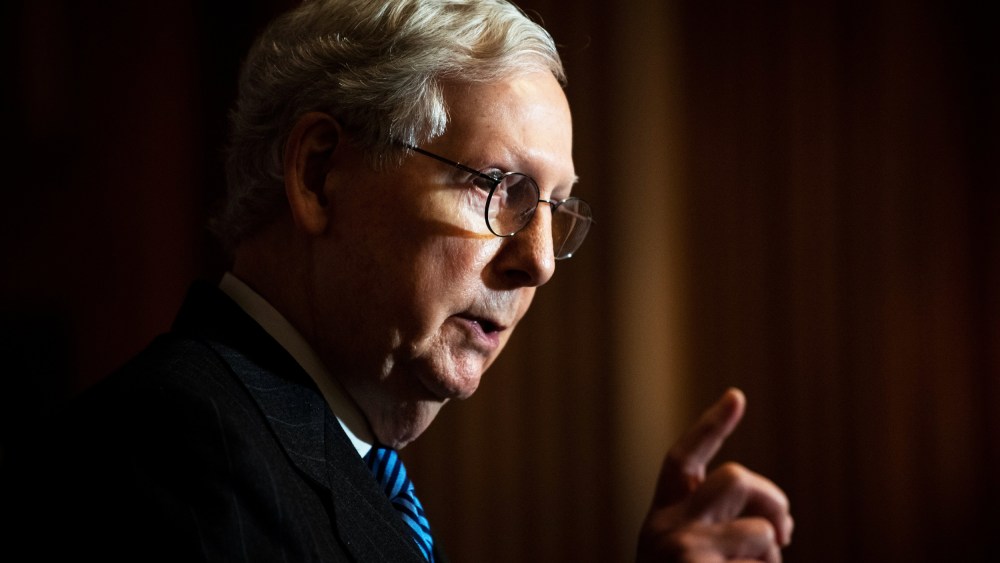 Image: Republican senators hold Capitol Hill news conference